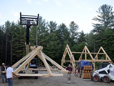 Introductory Timber Framing Workshop 2024