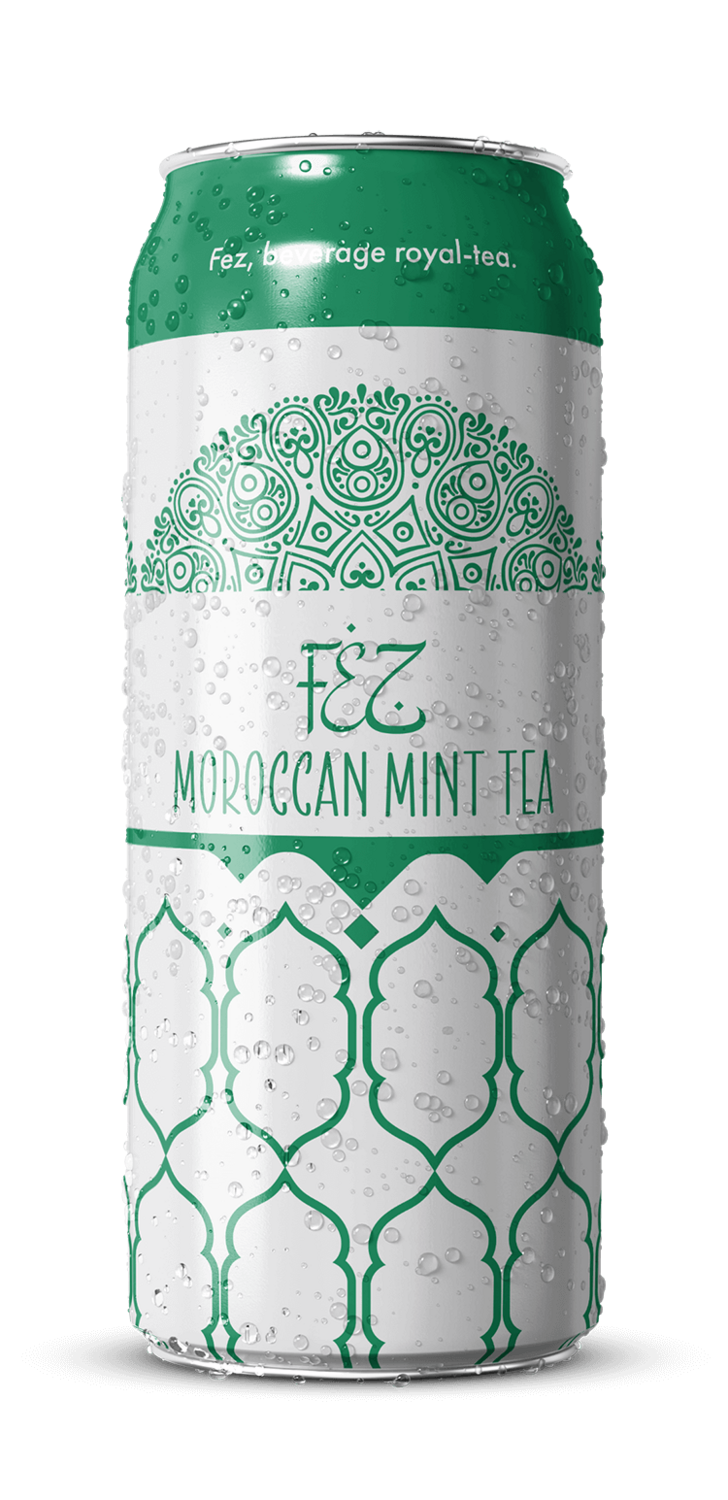 Single Can Fez Moroocan Mint Tea