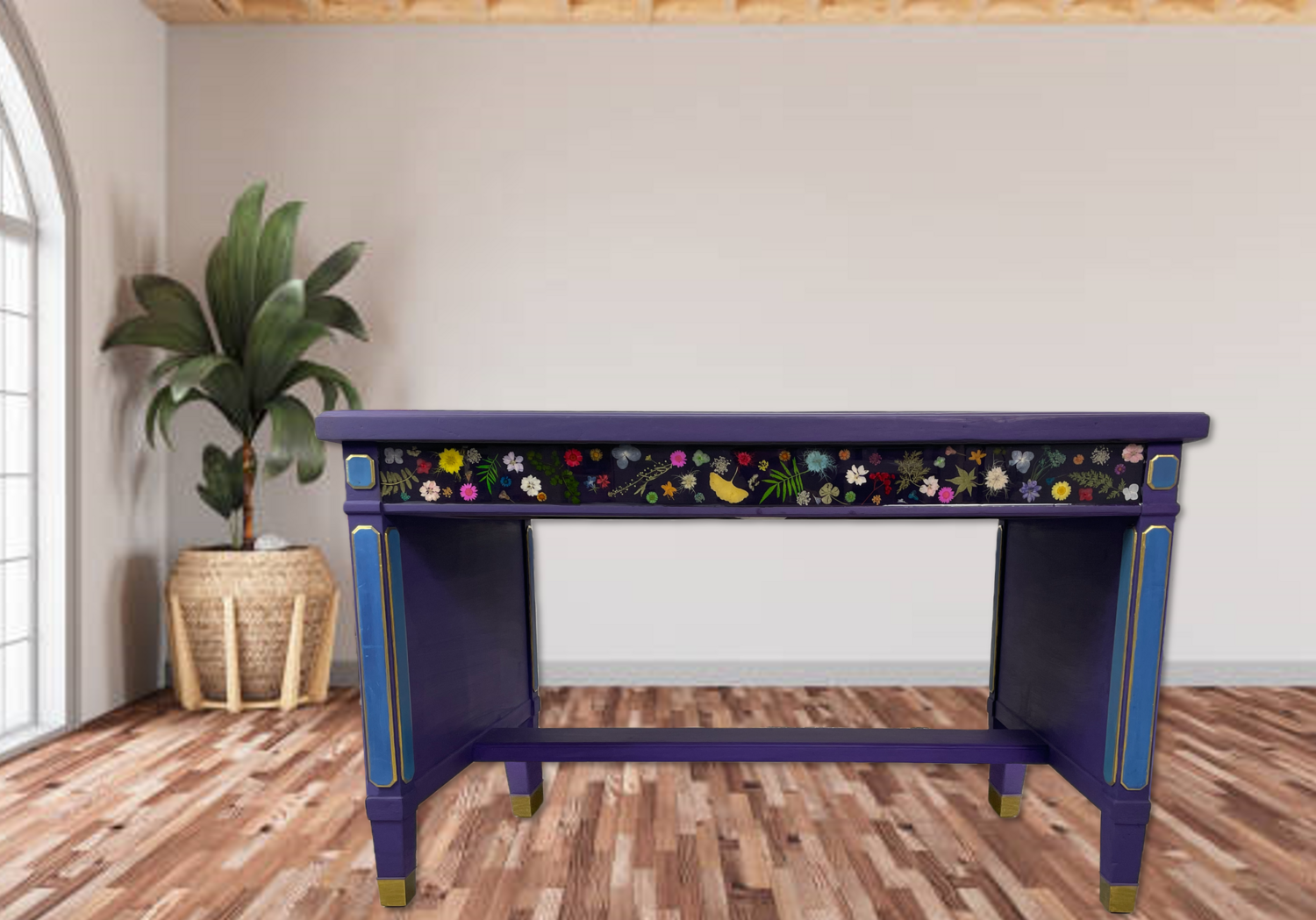 BACCHUS FLORA RESIN XL LIBRARY DESK