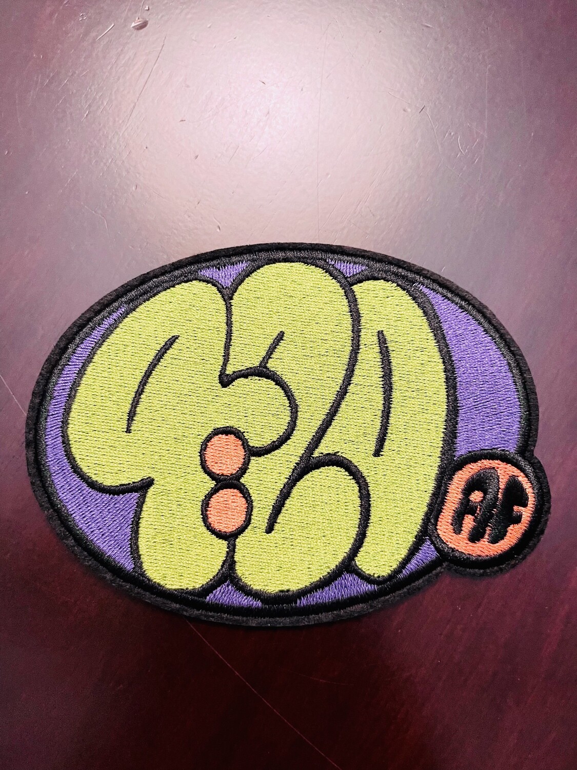 4:20 always forever LOGO IRON ON PATCH