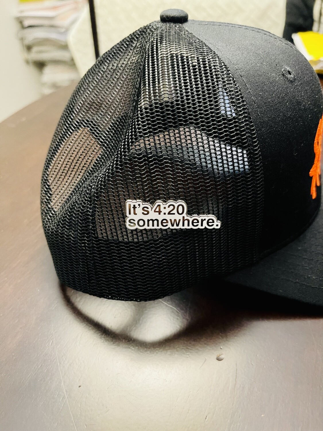 It’s 4:20 Somewhere…. Hat Pin