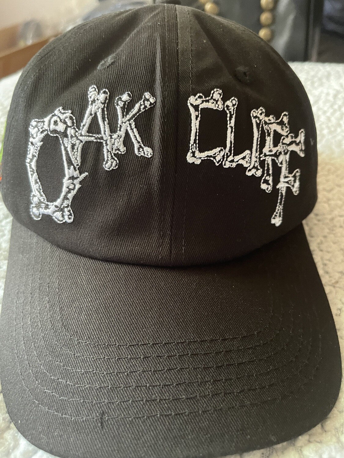 OAK CLIFF Embroidered BONE letter Hat!
