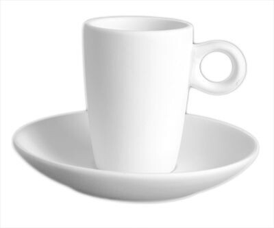 New York Espresso Set mit Unterteller Höhe 5 cm Ø 7 cm, UT Ø 11,5 cm