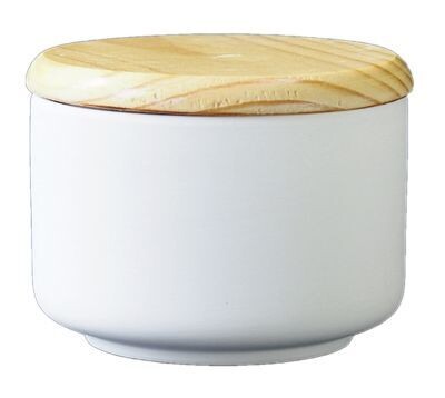 Dose mit Holzdeckel Medium Höhe 8 cm Ø 10 cm