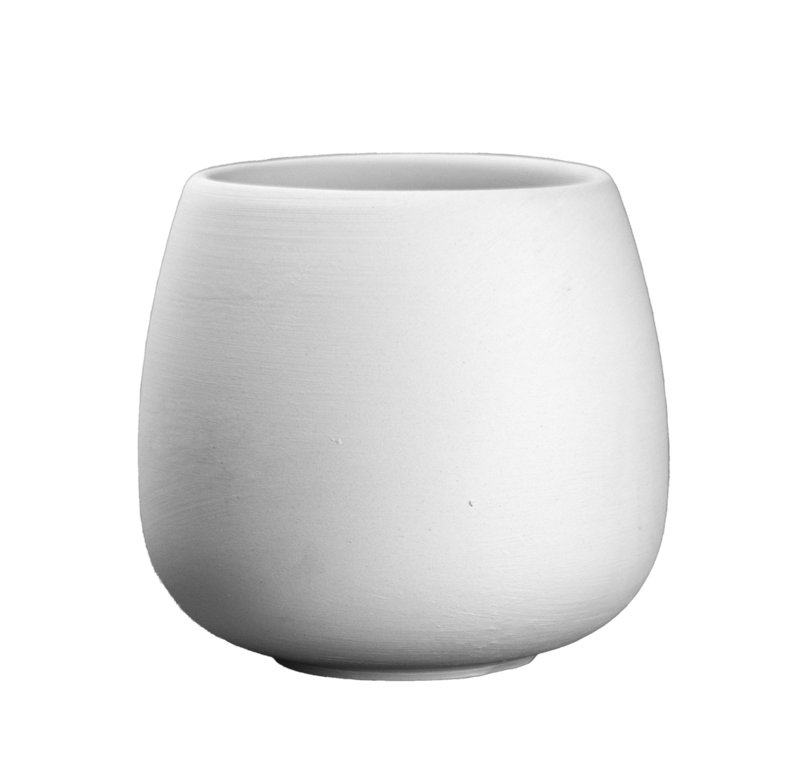 Becher Hand  Höhe 9 cm Ø 10 cm