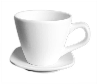 Lido Espresso Set mit Unterteller Höhe 5,5 cm Ø 6,5 cm, UT 7,5x7,5 cm