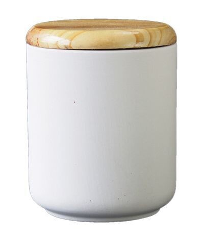 Dose mit Holzdeckel Small Höhe 10cm Ø 8 cm