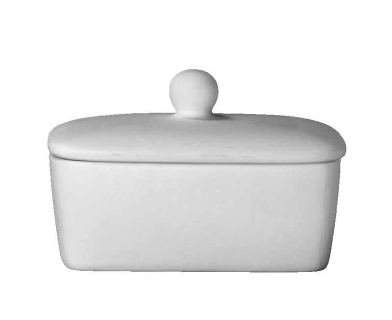 Butterdose tief  12x16cm, h 11cm
