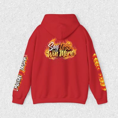 Say Less Win More | Skummy Hoodie (Red)