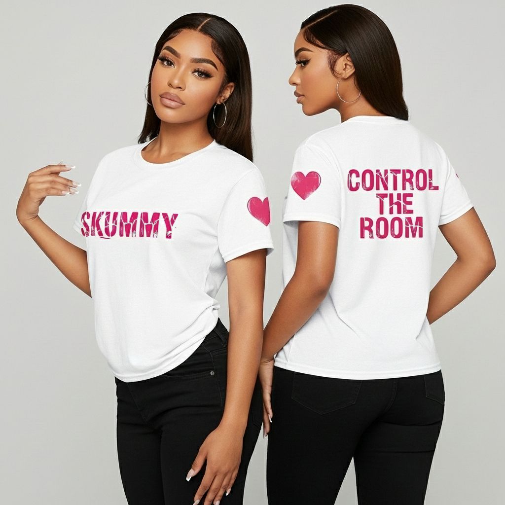 Control The Room Tshirt (Pink)
