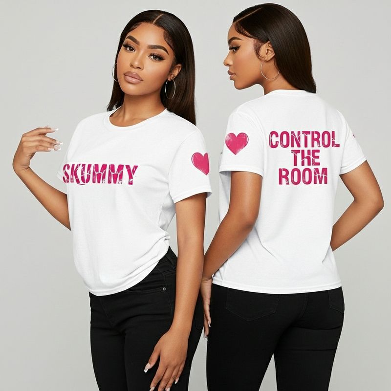 Control The Room Tshirt (Pink)