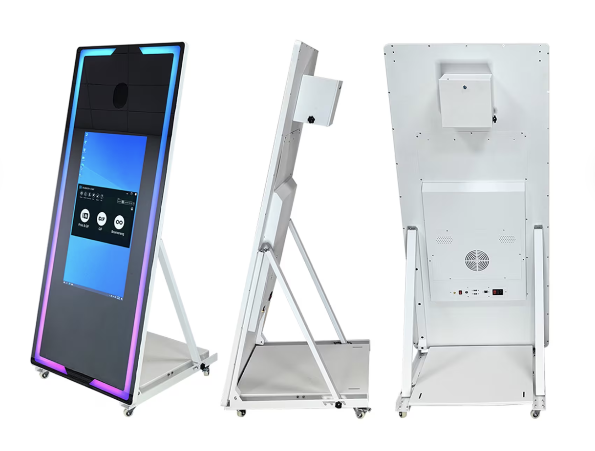 65&quot; Magic Mirror Photo Booth with Flight Case