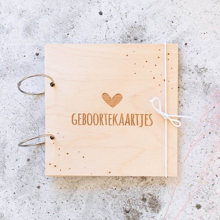Bewaarbundel geboortekaartjes