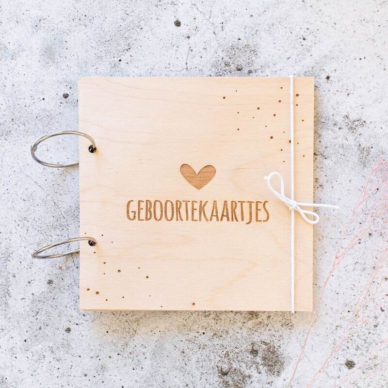 Bewaarbundel geboortekaartjes