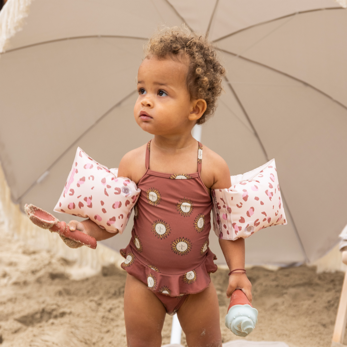 Zwembandjes, Old Pink Panterprint 2-6 jaar