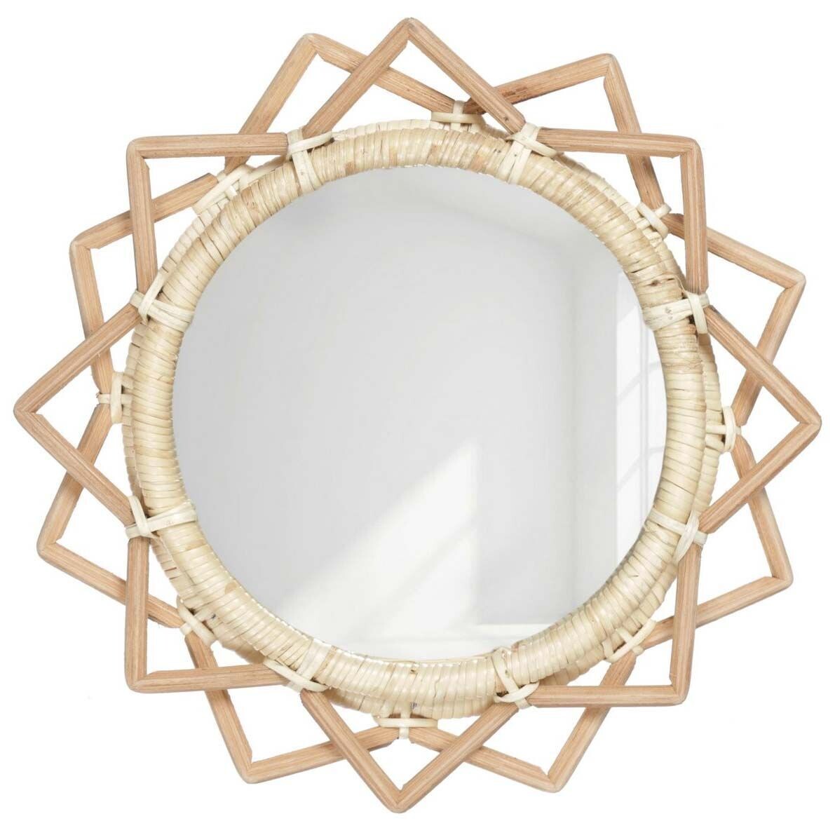 Rotan spiegel zon