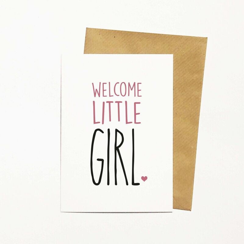 Welcome little girl