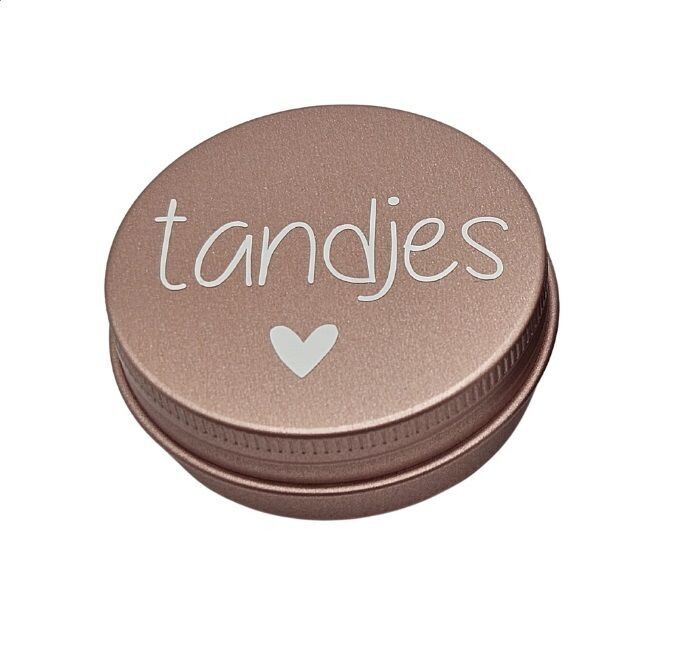 Bewaarbakje tandjes, rosé