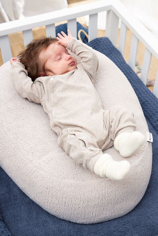 Relaxhoes voedingskussen, Teddy - Greige