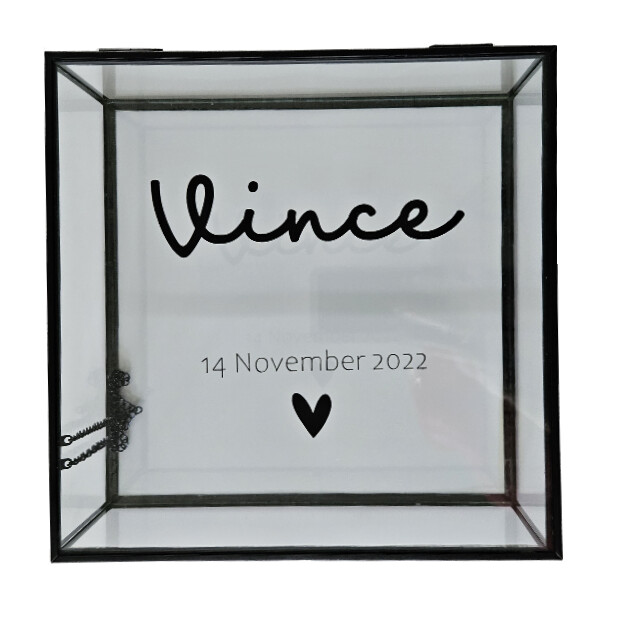 Glazen Memory Box