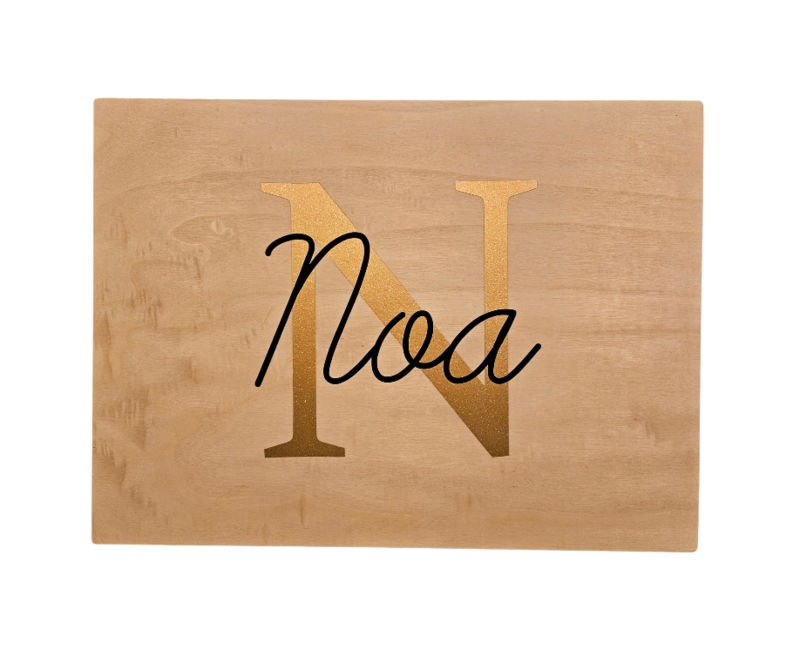 Houten Memorybox