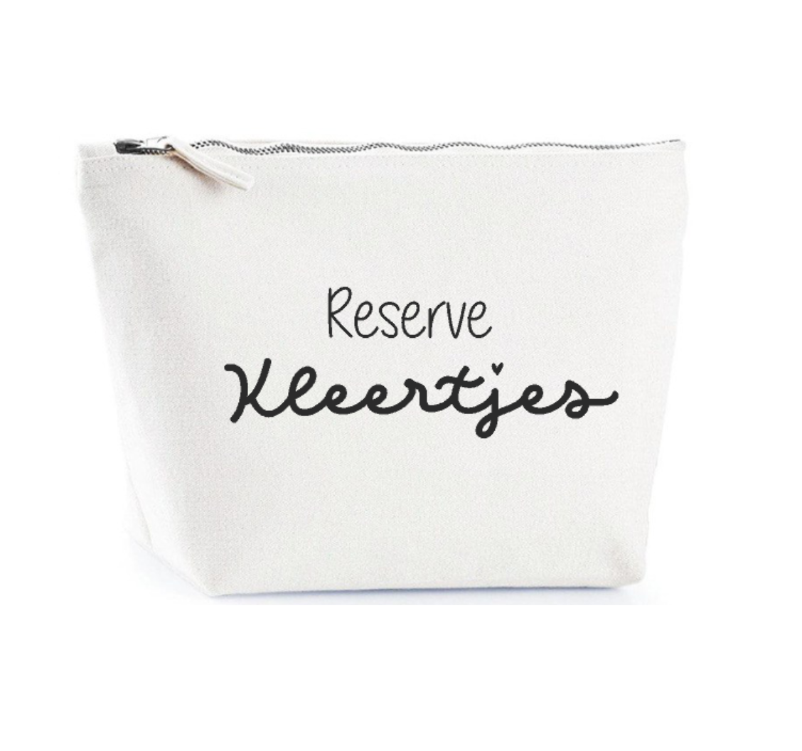 Etui, reserve kleertjes