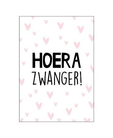 Hoera zwanger!