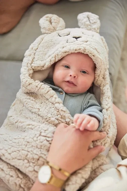 Wikkeldeken Bunny, nougat