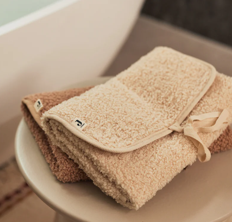 Verschoonmat Boucle, Naturel