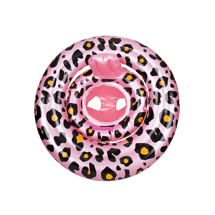 Baby float, Rosé goud Panterprint