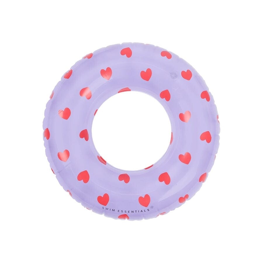 Zwemband Lila Hartjes, 90 cm
