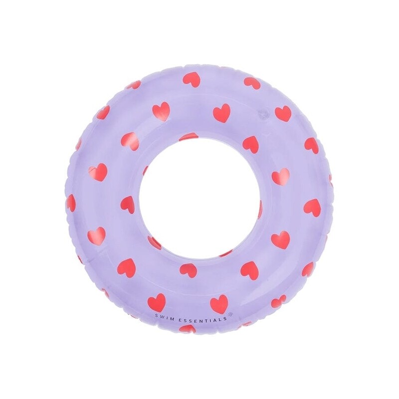 Zwemband Lila Hartjes, 90 cm