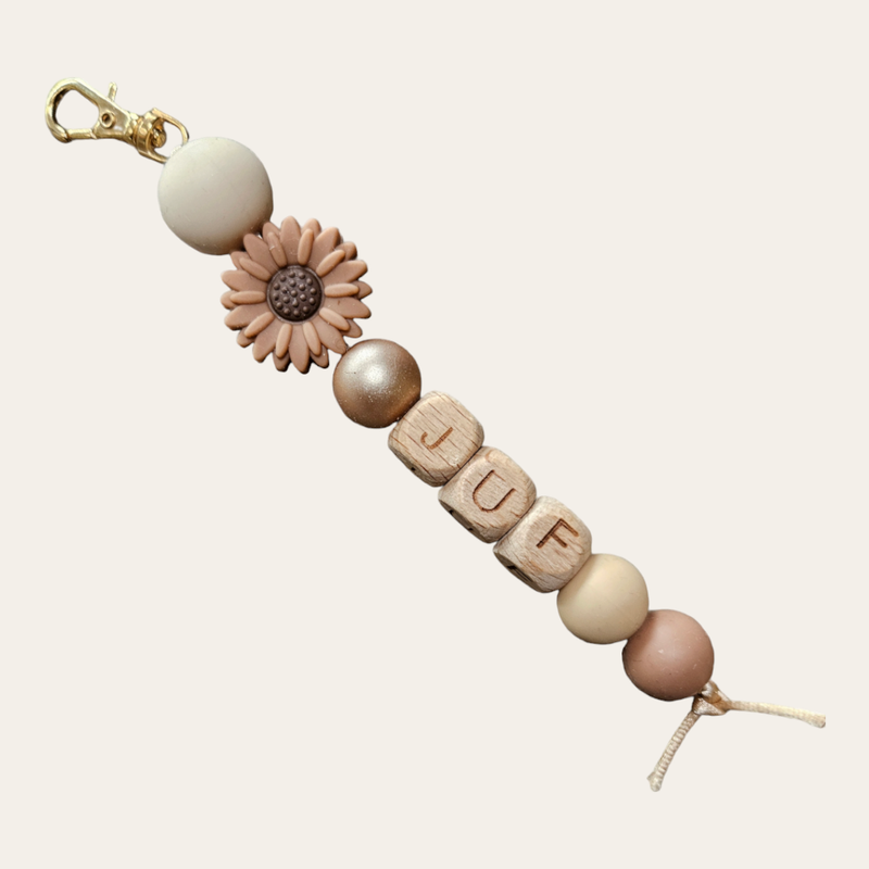 Sleutelhanger, bruin