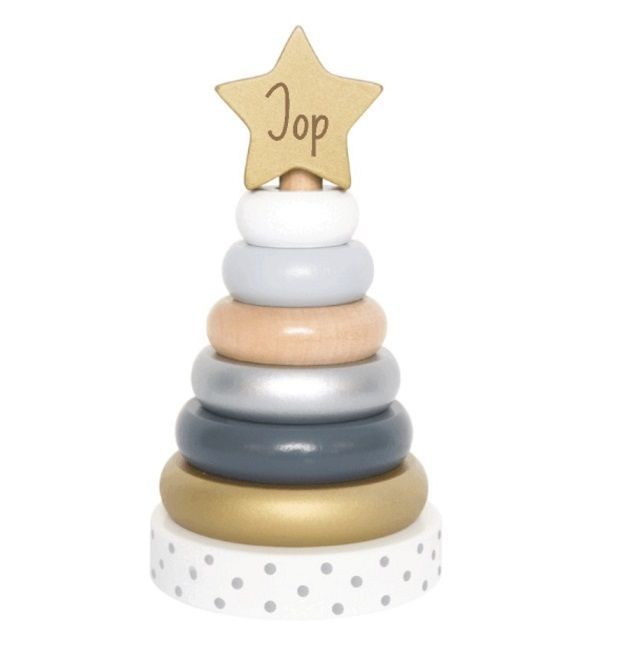 Jabadabado - Houten stapelring ster