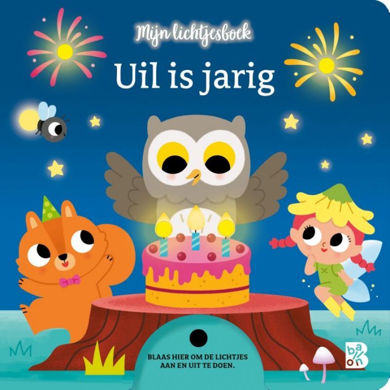 ​Uil is jarig (lichtjesboek)