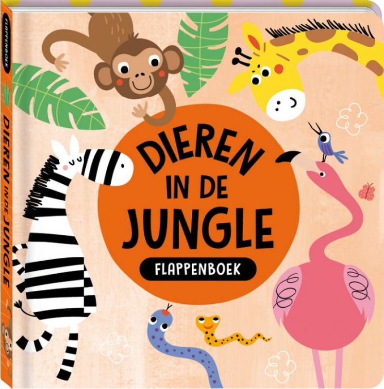 ​Flappenboek - Dieren in de Jungle