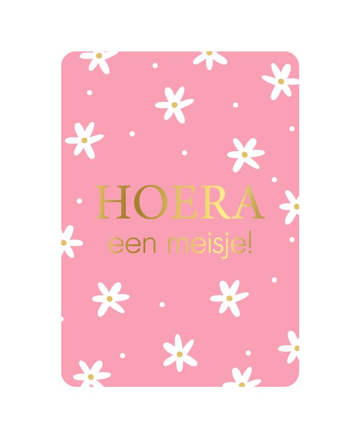 Hoera een meisje!