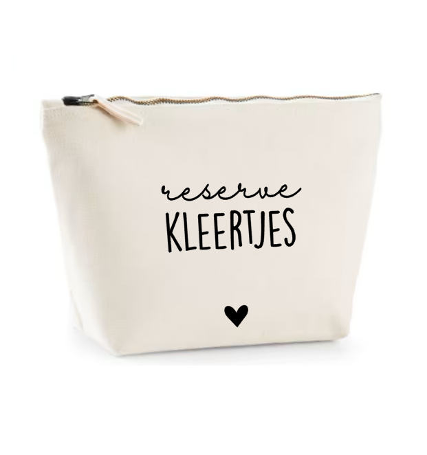 Reserve kleertjes etui