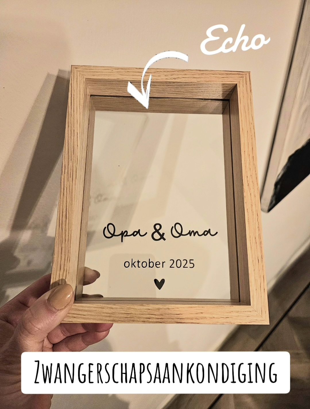 Aankondiging zwangerschap