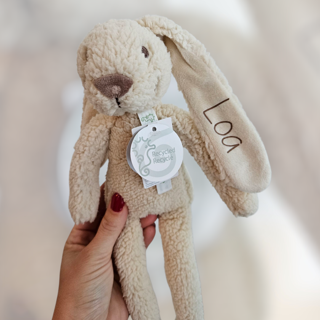 Tiny Recycled Rabbit Richie, Beige