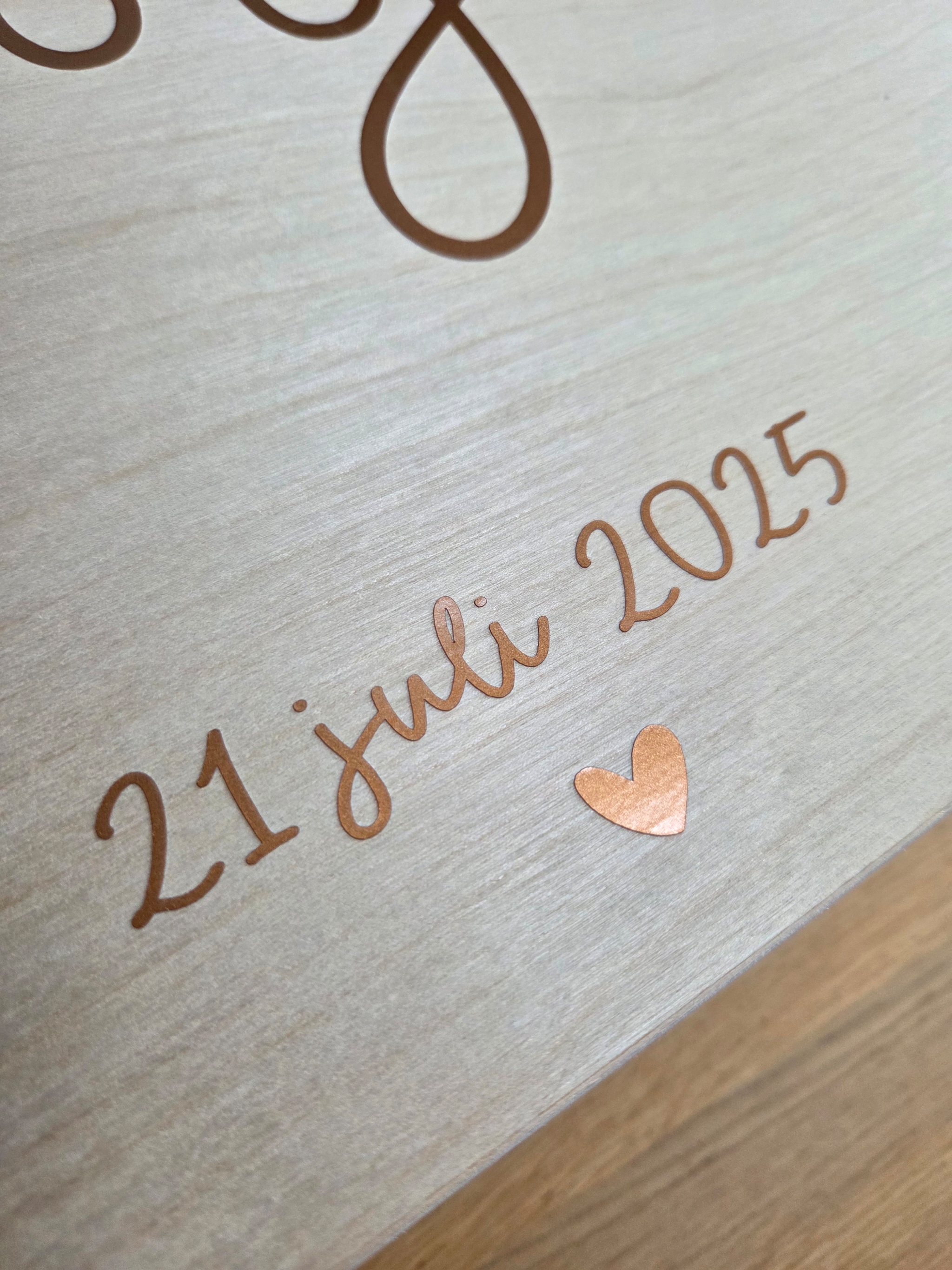Houten Memorybox