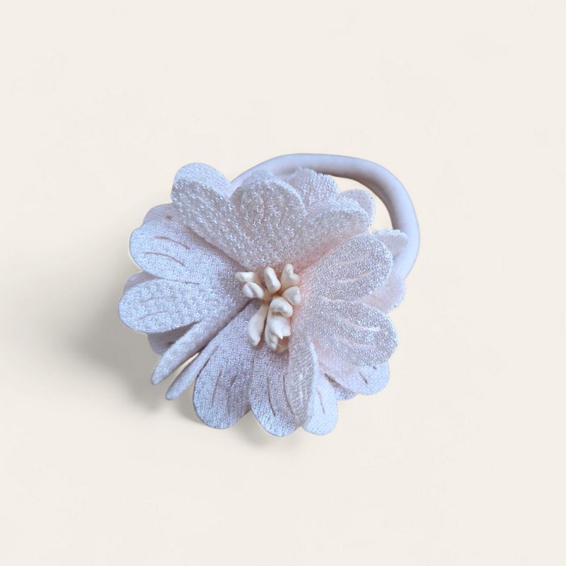 Haarelastiek bloem