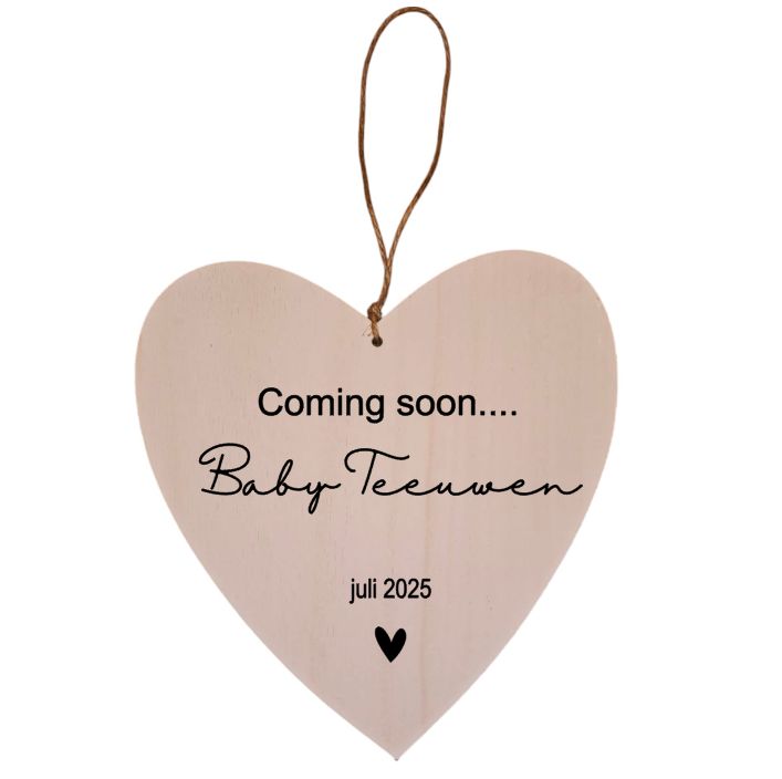 Zwangerschapsaankondiging