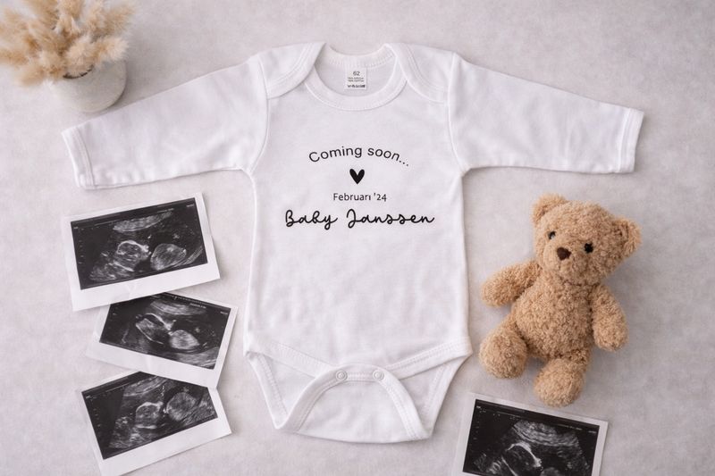 Romper, aankondiging zwangerschap