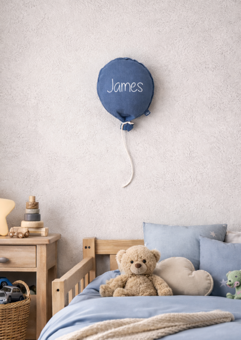 Ballon, Jeans Blue