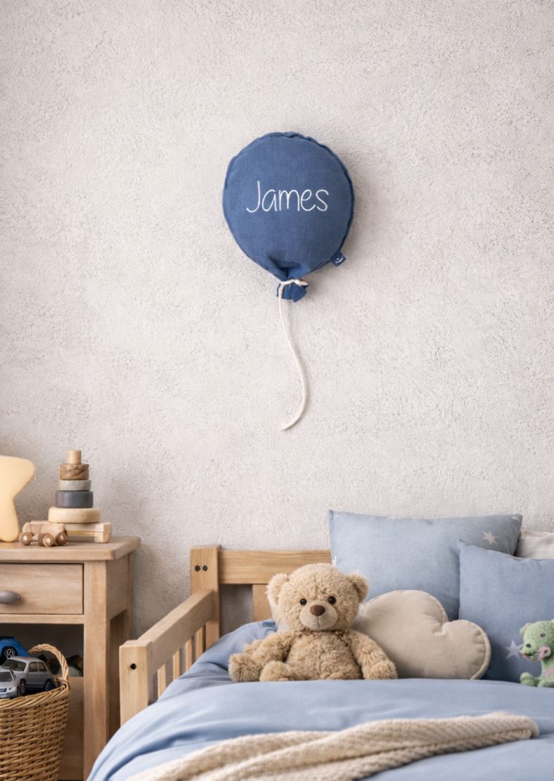 Ballon, Jeans Blue