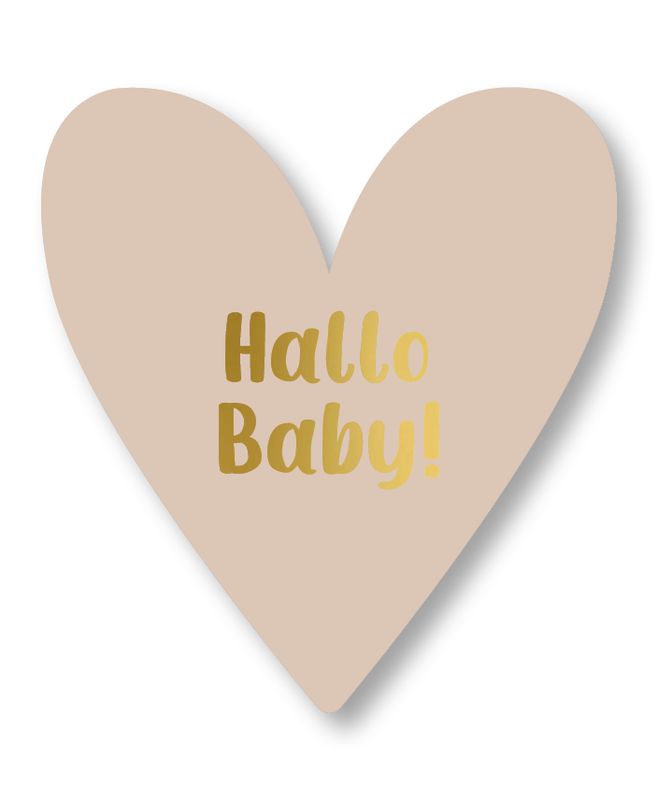 Hart, hallo baby!