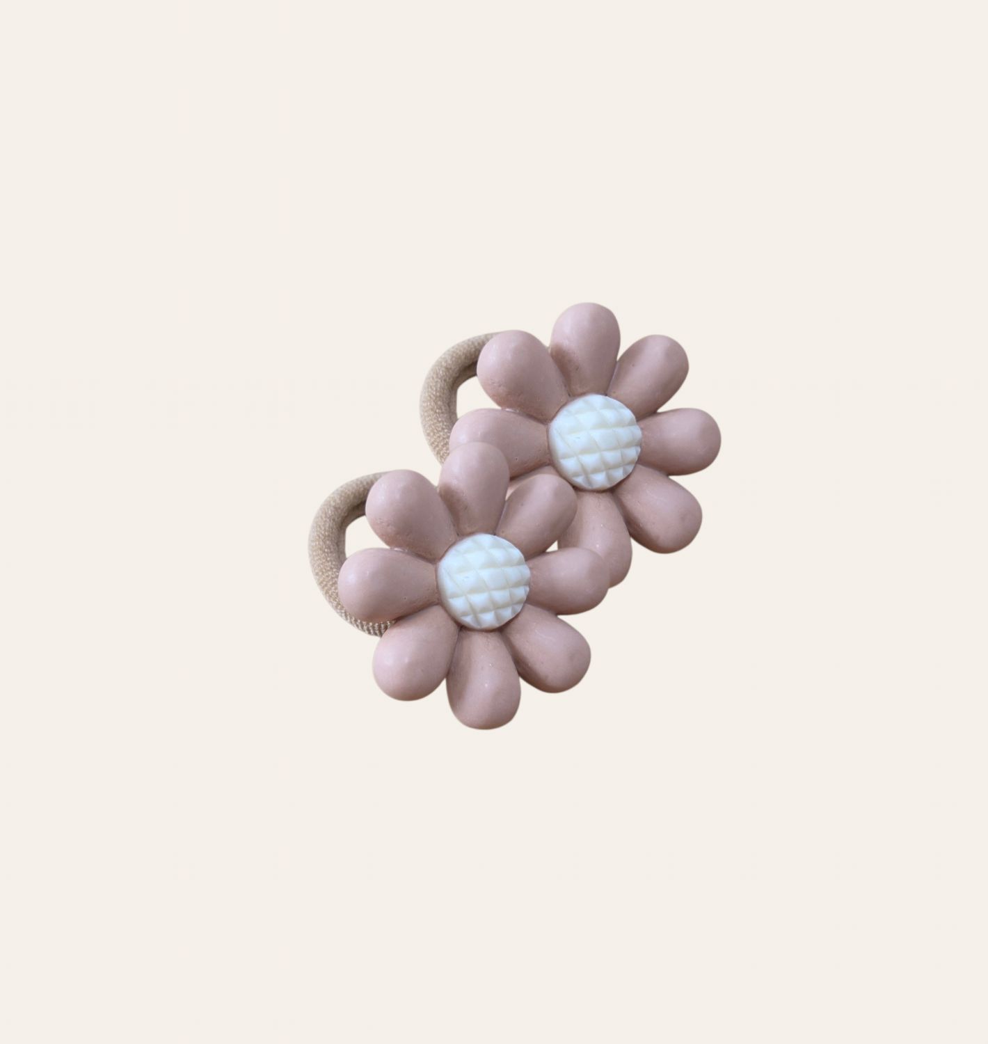 Haarelastiekjes bloem