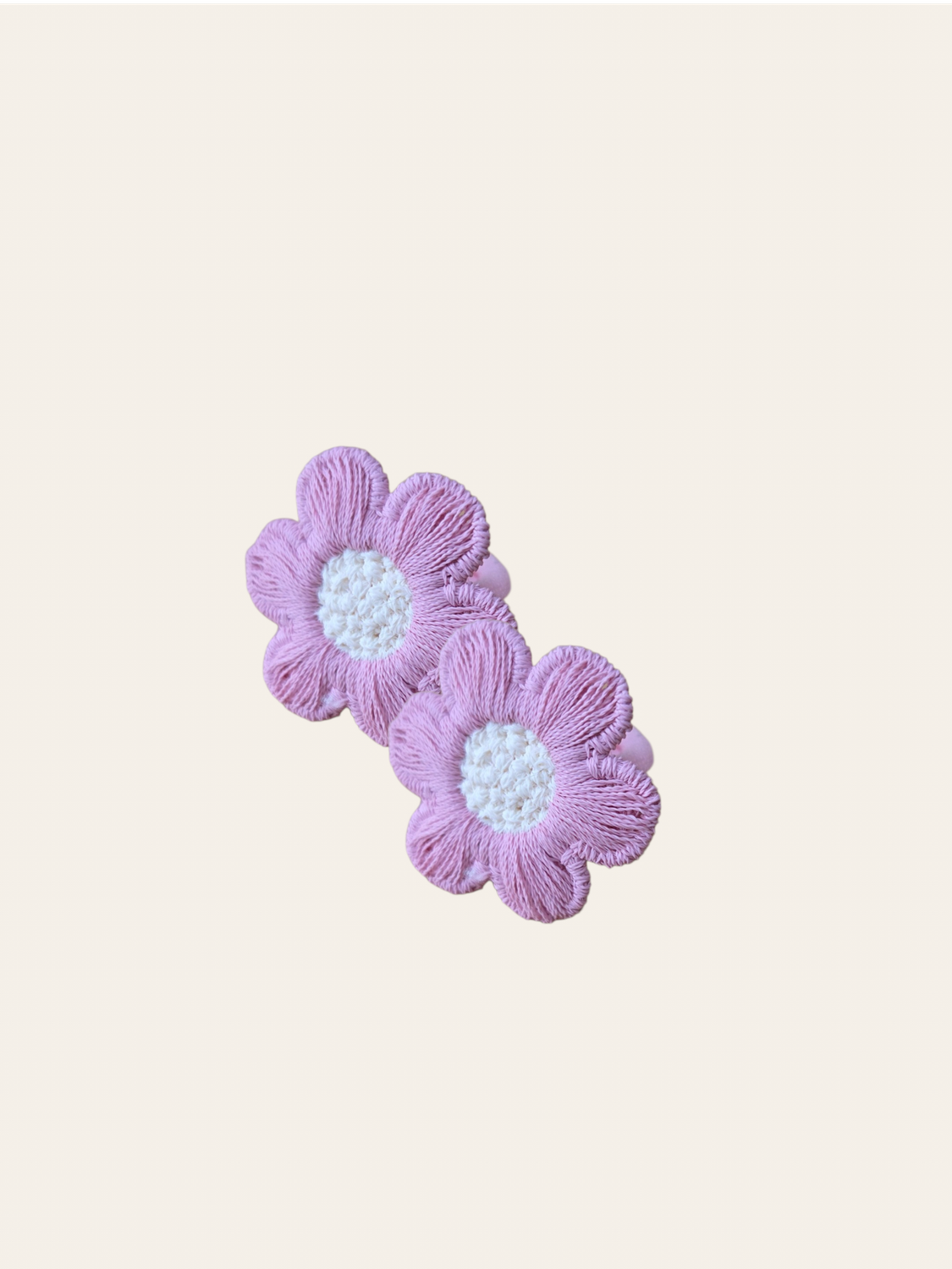 Haarelastiekjes bloem