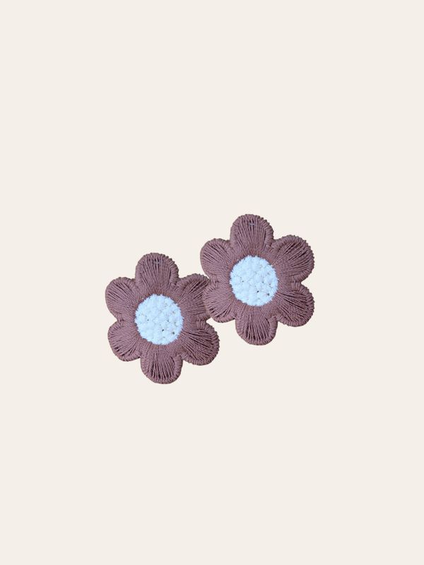 Haarelastiekjes bloem